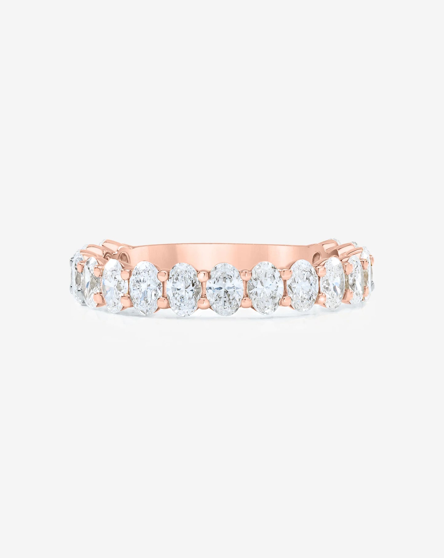 Lab Grown Oval 3/4 Diamond Band