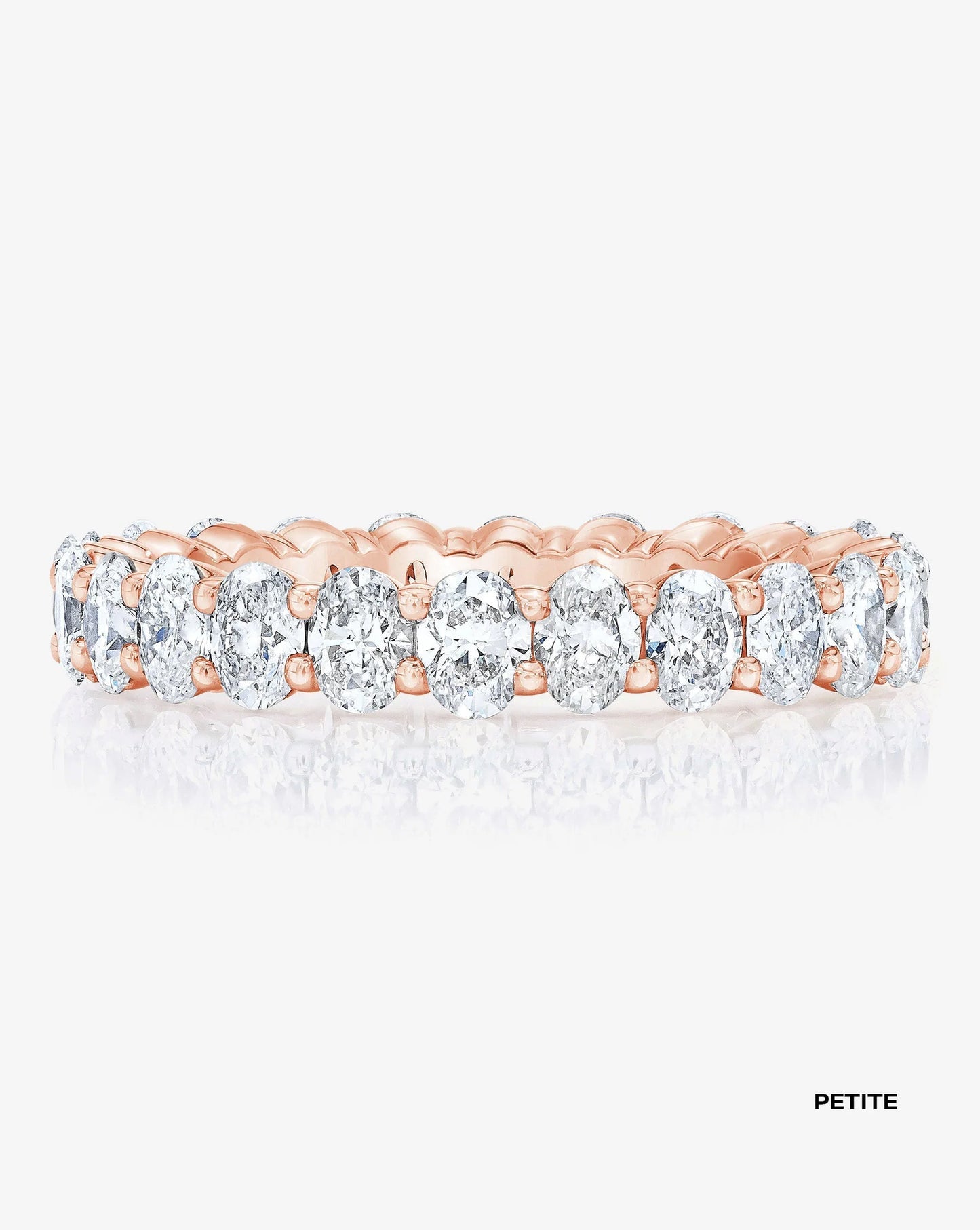 Oval Diamond Eternity Band