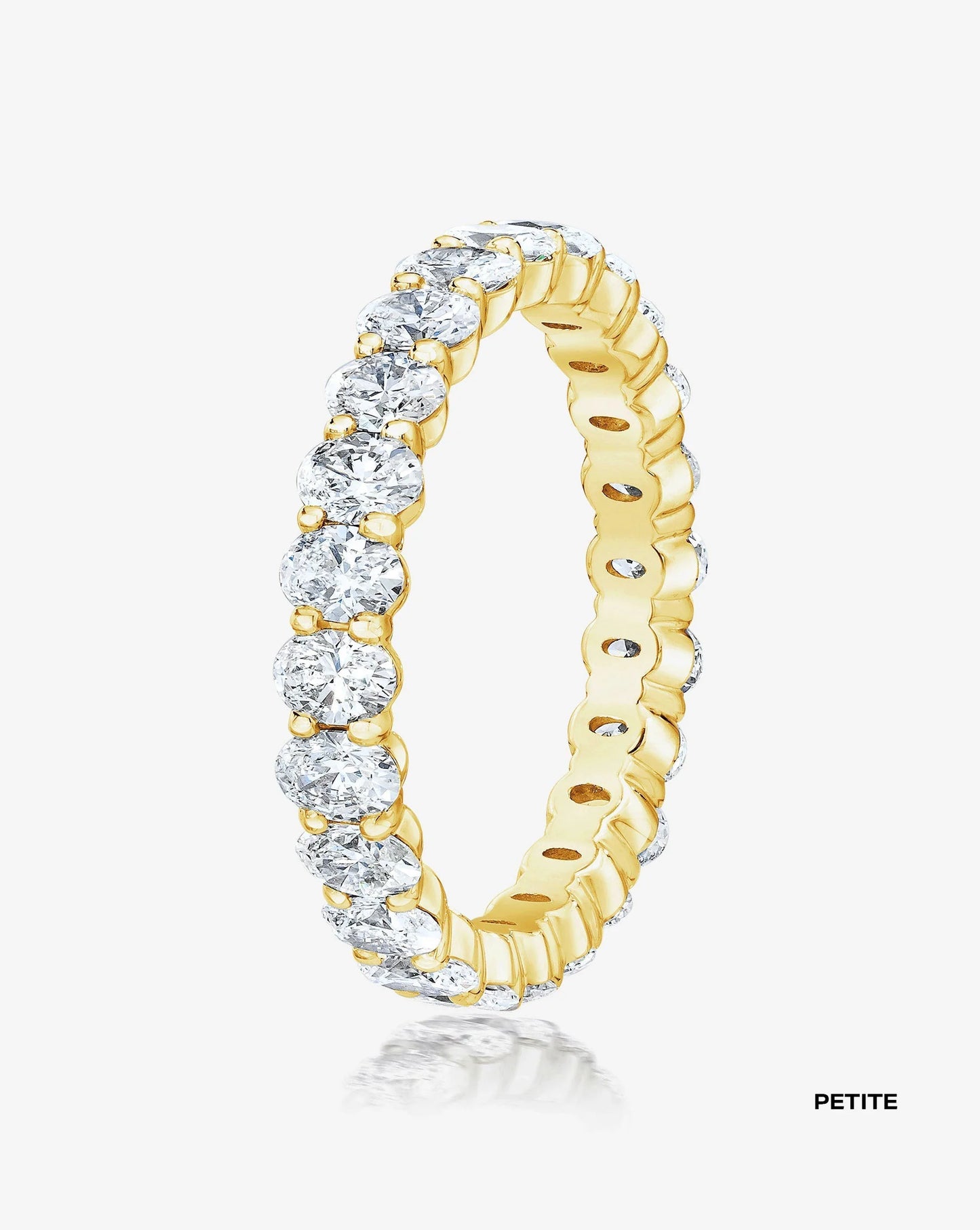 Oval Diamond Eternity Band