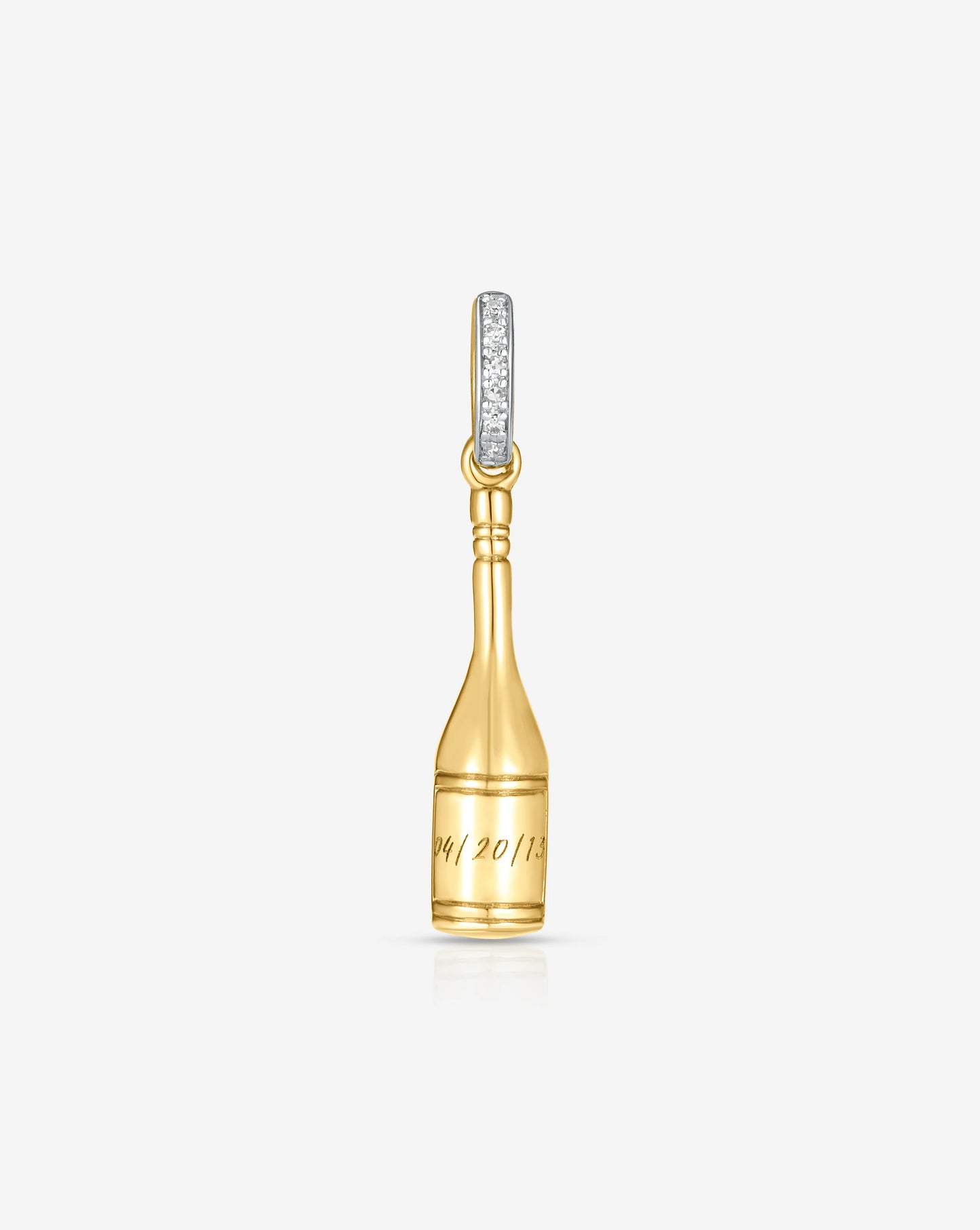 Champagne Bottle Charm
