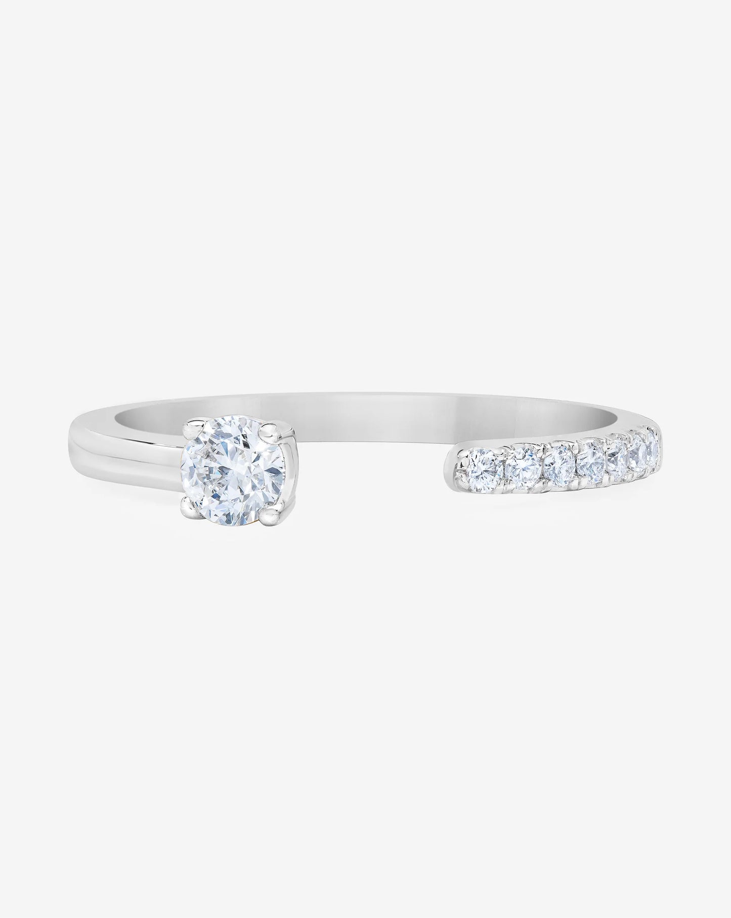 Open Round Diamond Band