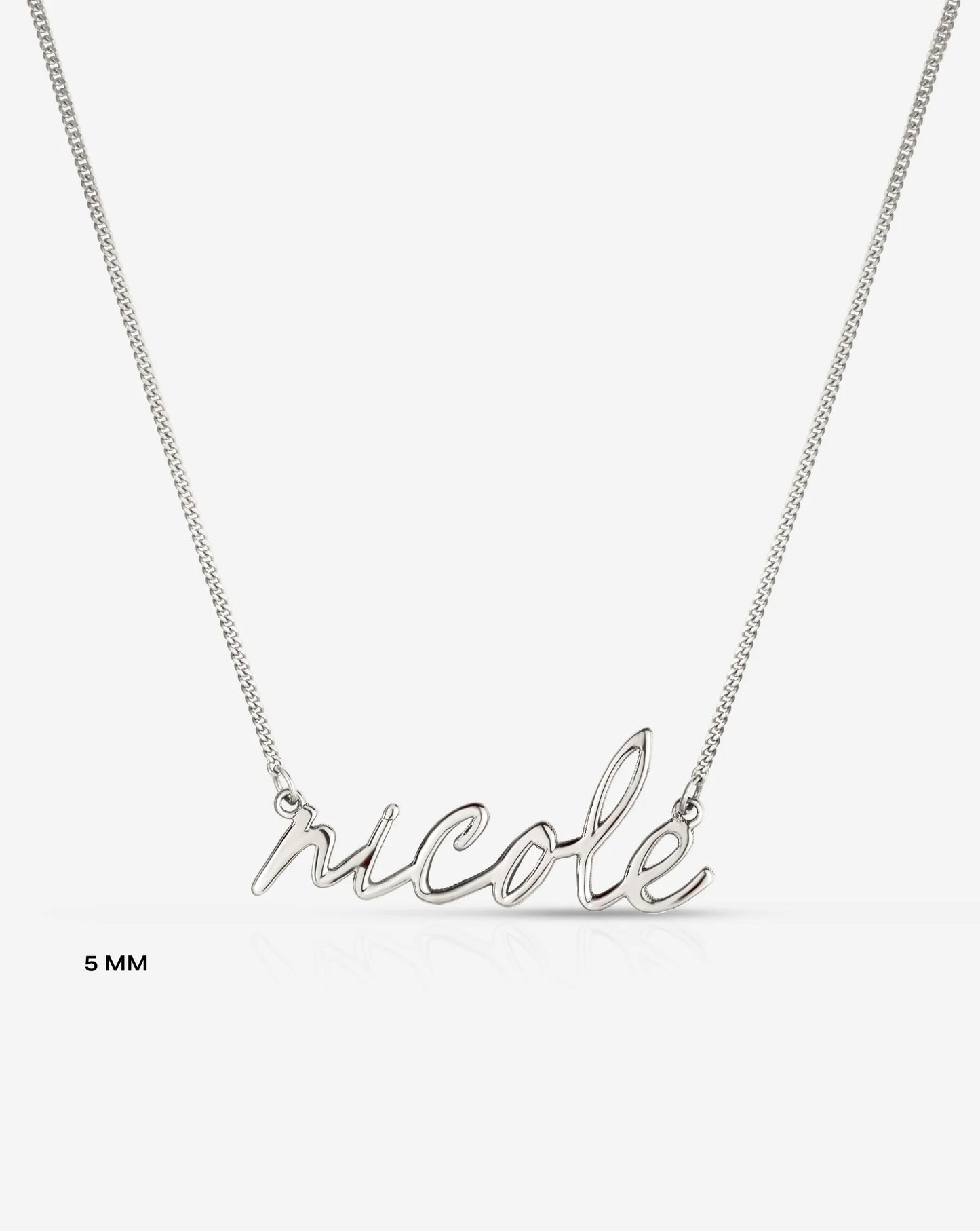 Personalized Script Name Necklace