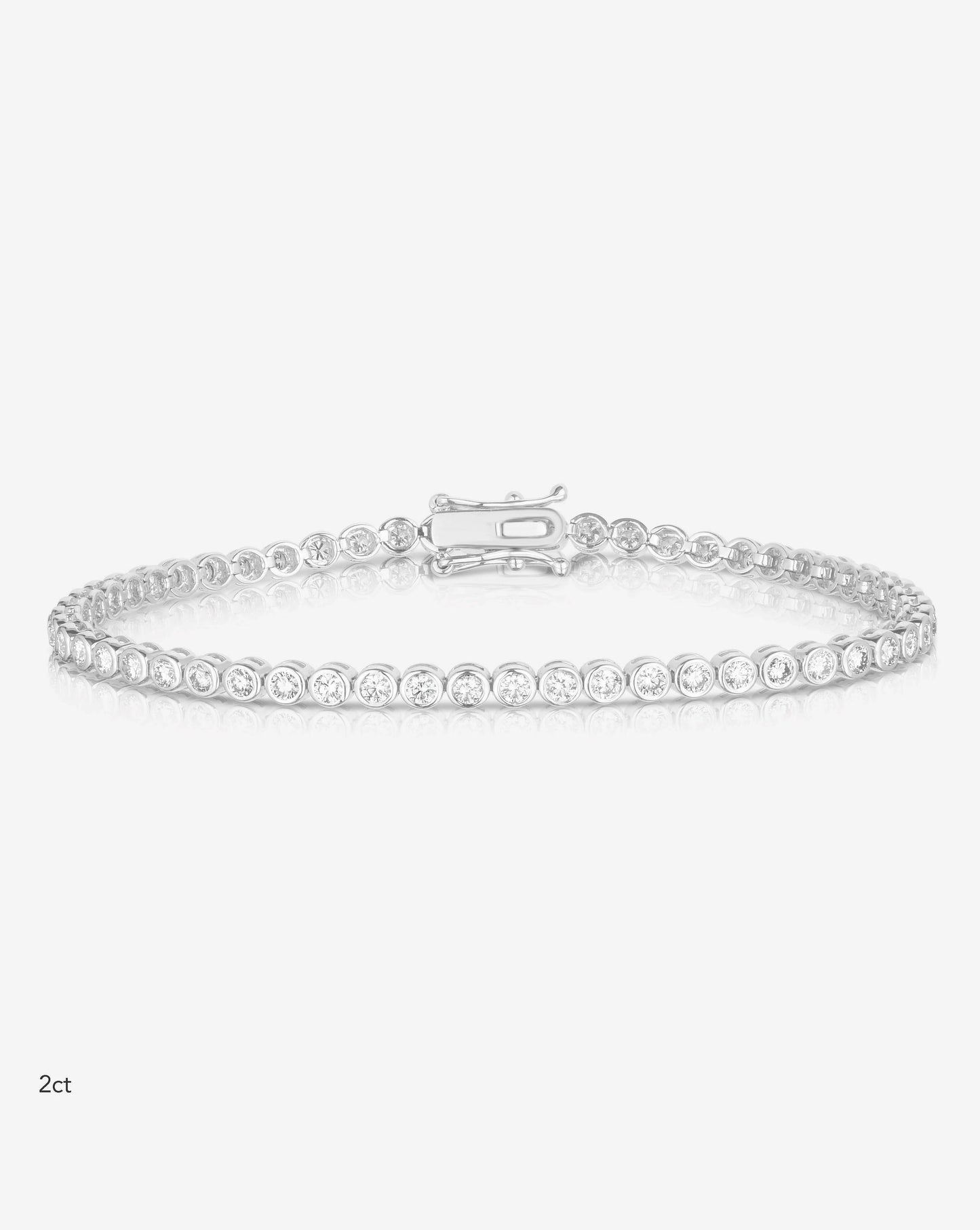 Bezel Classic Diamond Tennis Bracelet