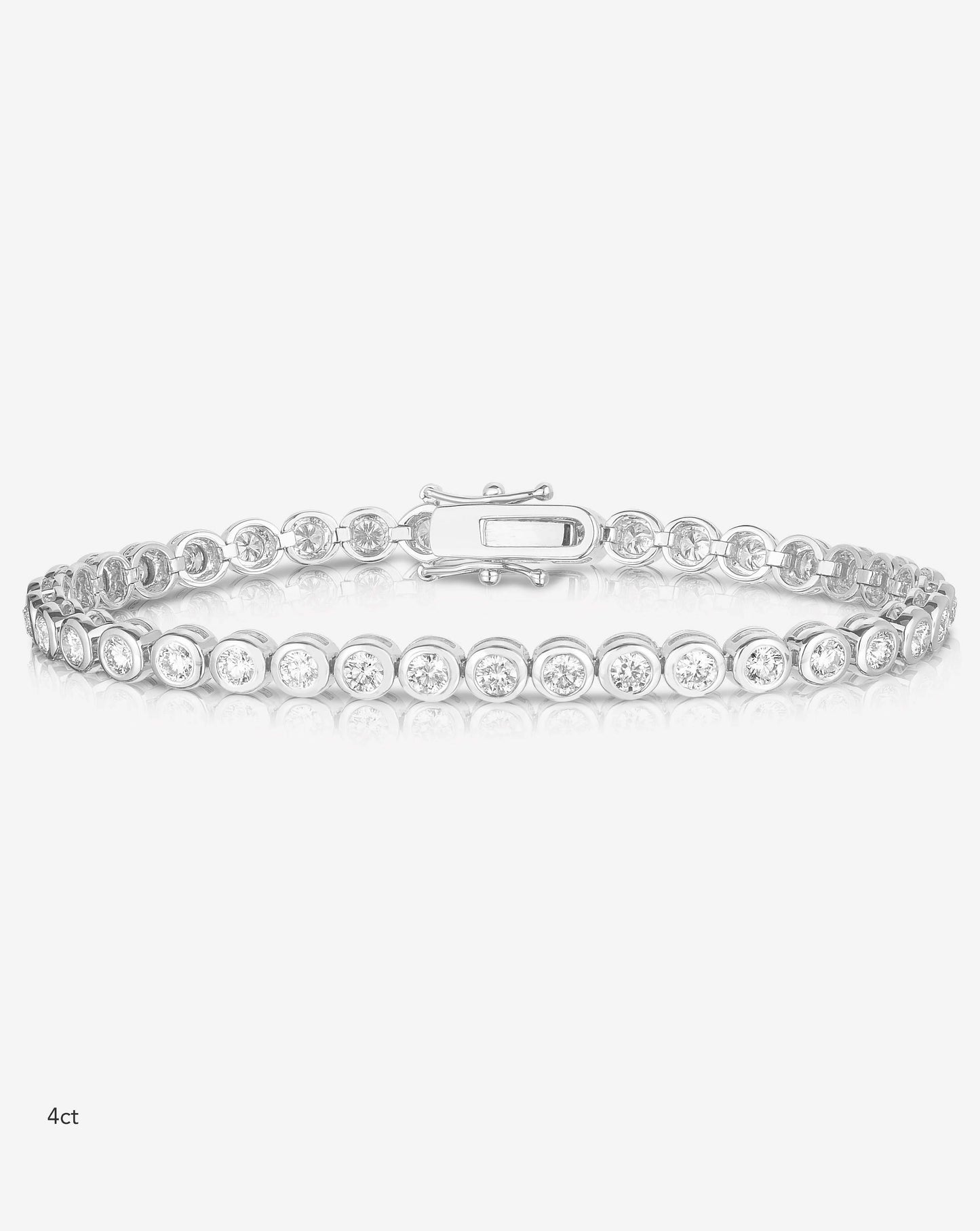 Bezel Classic Diamond Tennis Bracelet