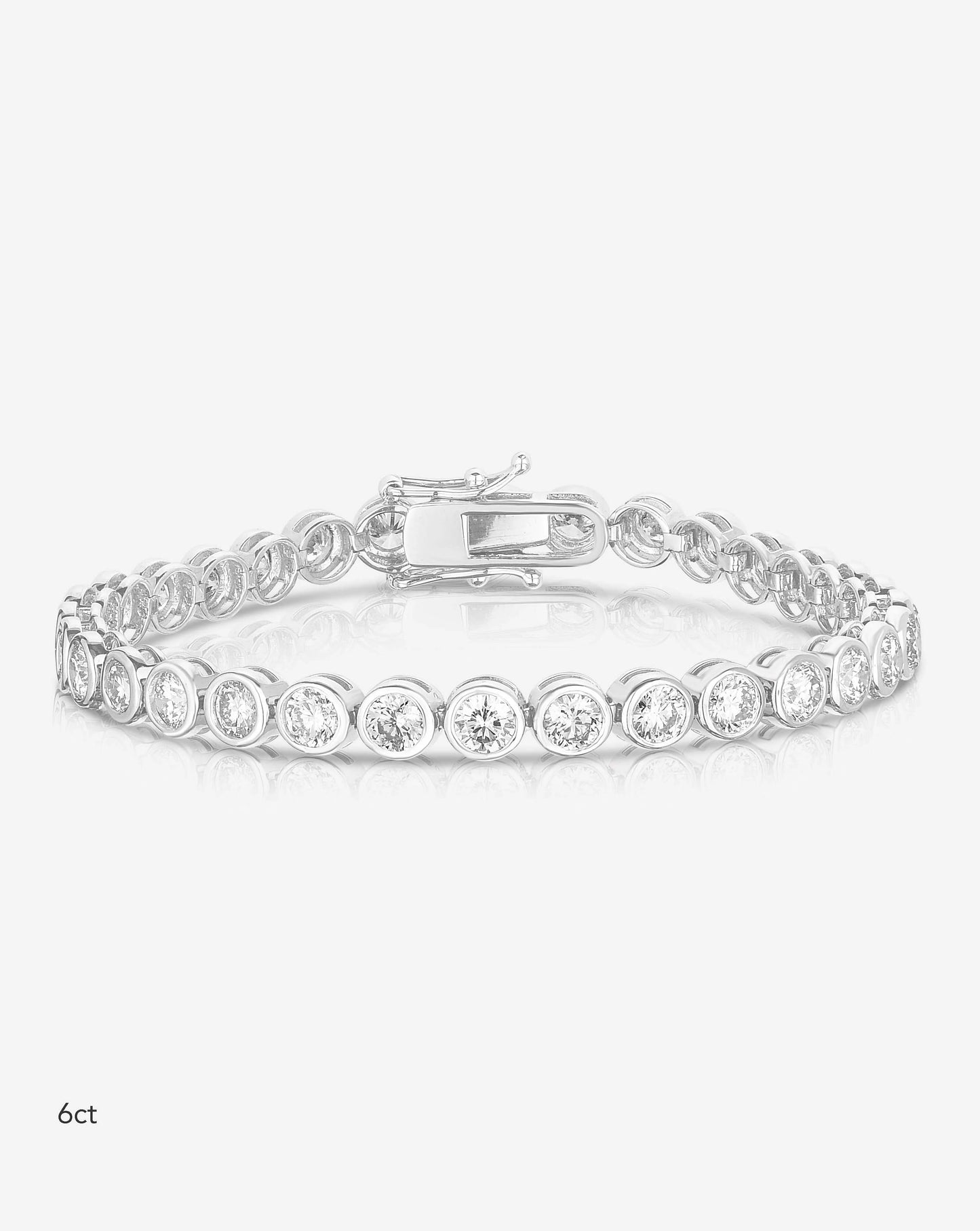 Bezel Classic Diamond Tennis Bracelet