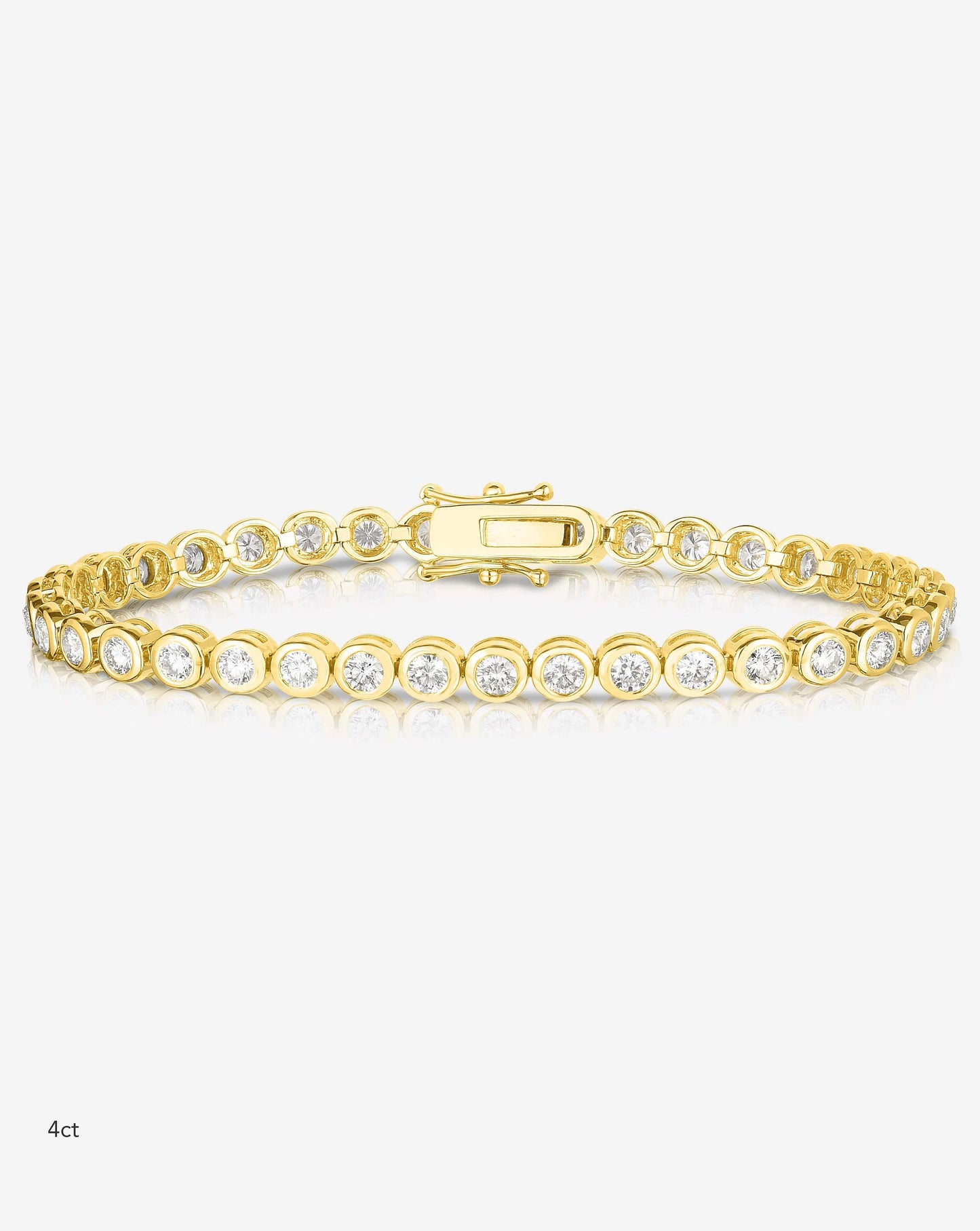 Bezel Classic Diamond Tennis Bracelet