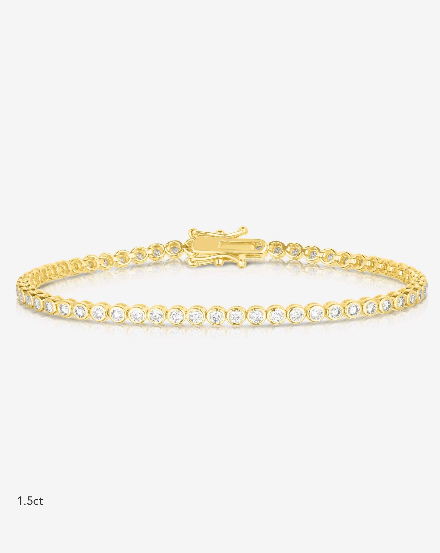 Bezel Classic Diamond Tennis Bracelet