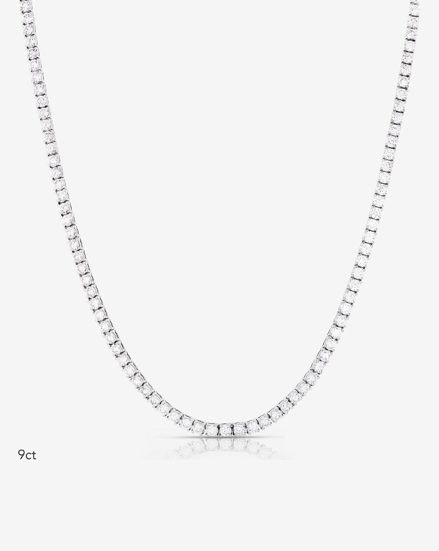 Classic Diamond Tennis Necklace