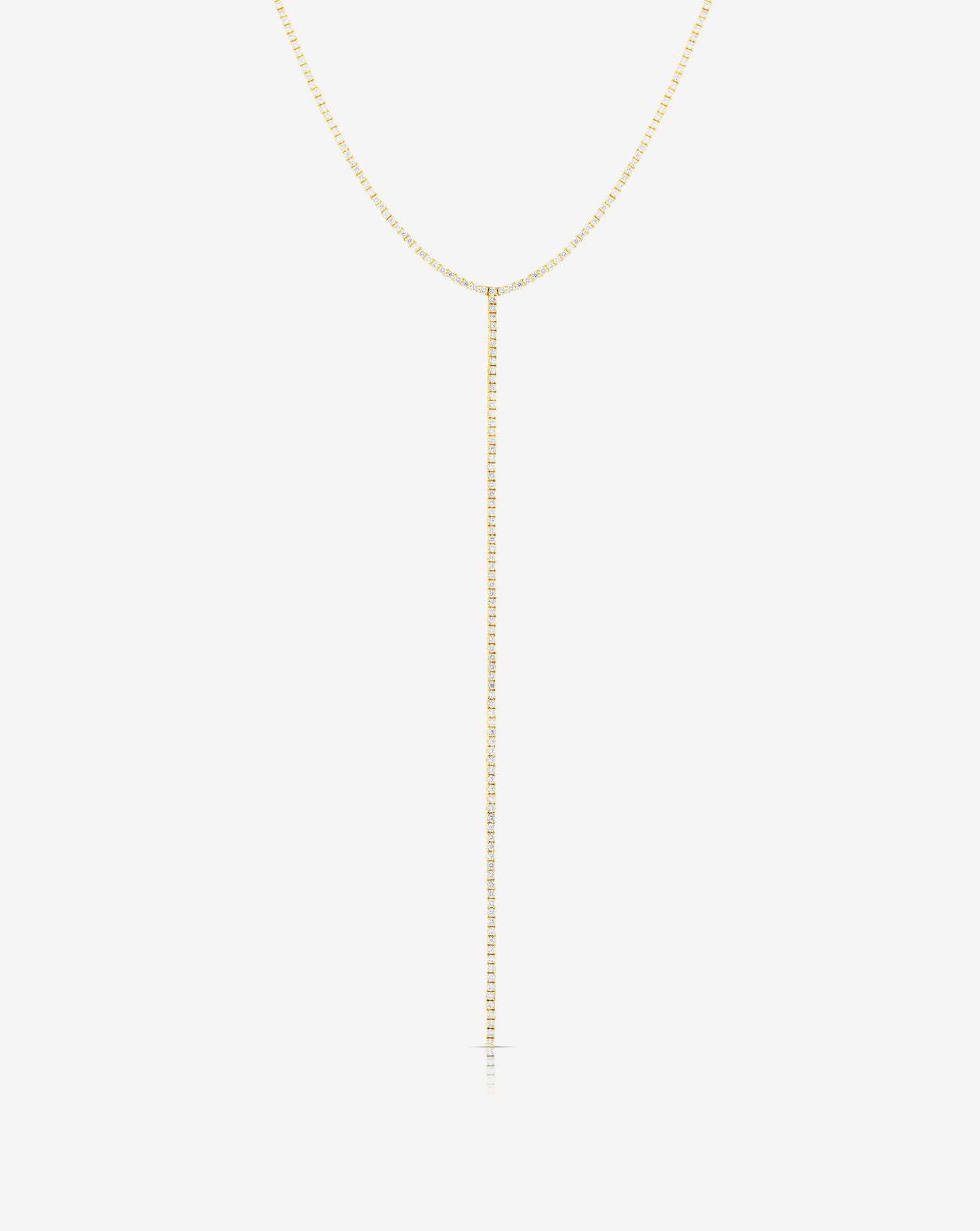 Diamond Lariat Necklace