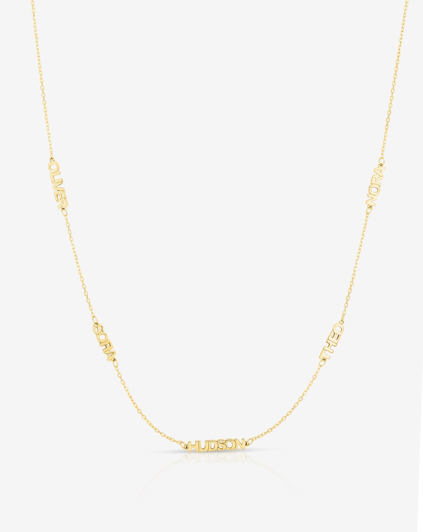 Personalized Multi-Name Necklace