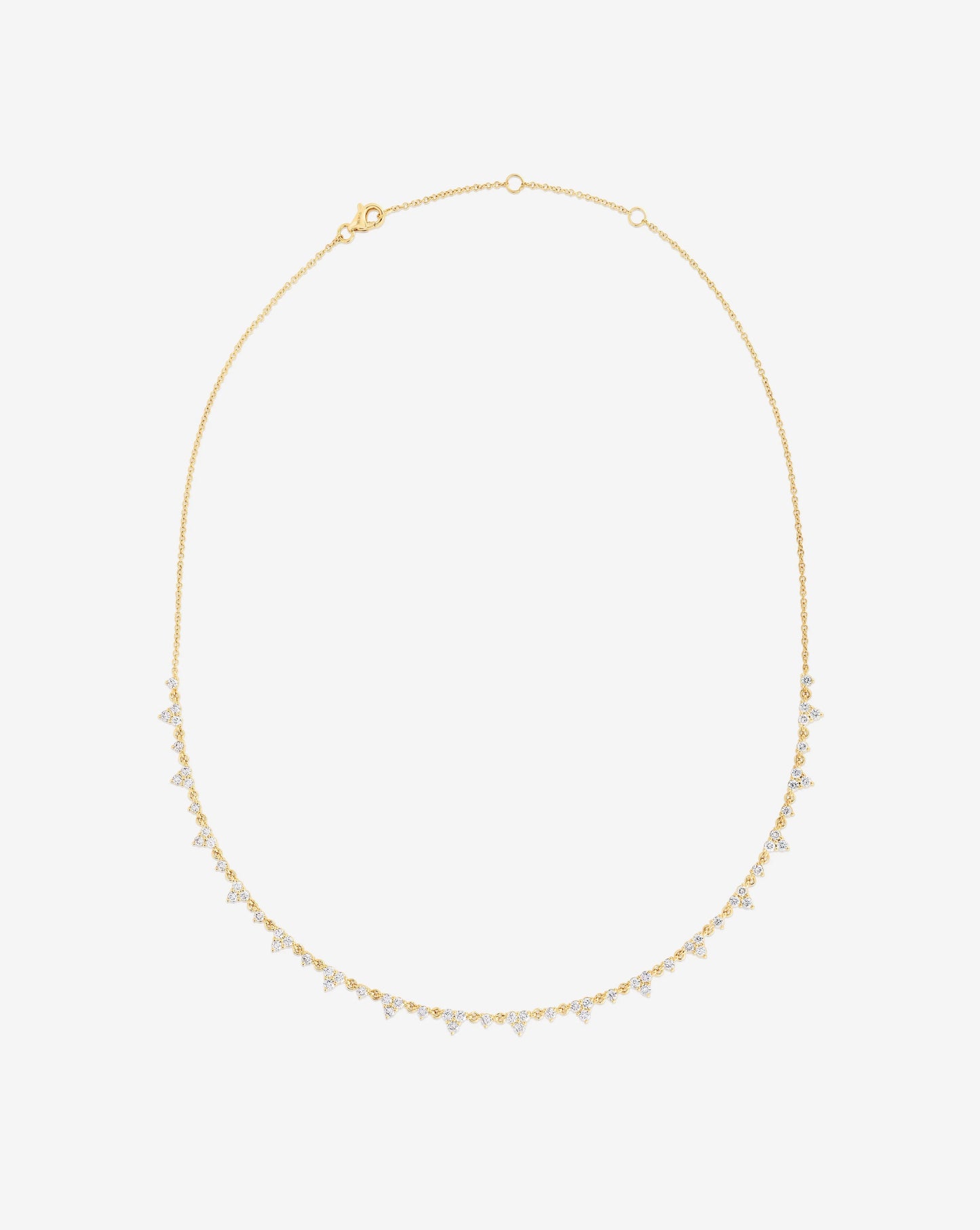 Trio Diamond Layering Necklace